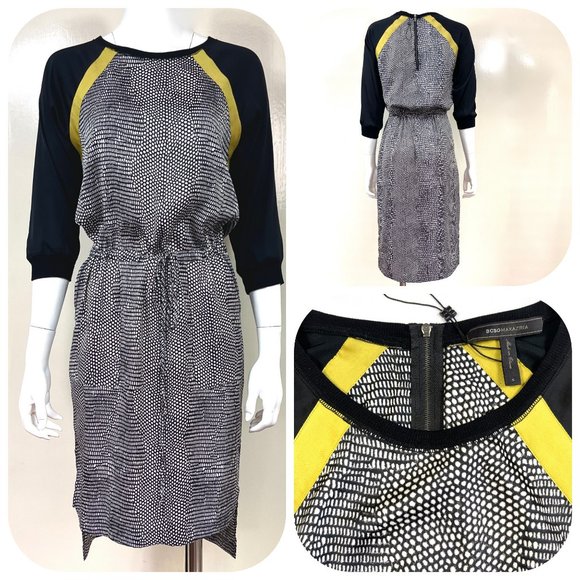 BCBGmaxazria sheridan high low Dress S/P NWOT - Picture 1 of 16